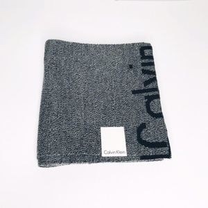 Calvin Klein Charcoal Grey Scarf